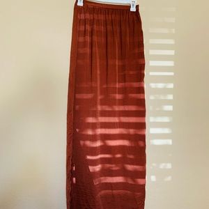 F21 Satin Skirt